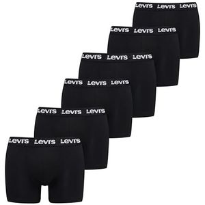 Levi's - Men Repeat Logo - Boxerbriefs - Zwart - Set van 6