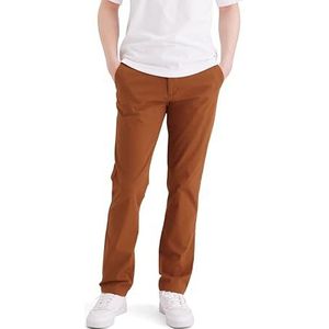Dockers Heren Refined Chinos, Caramel Café, 33W / 30L