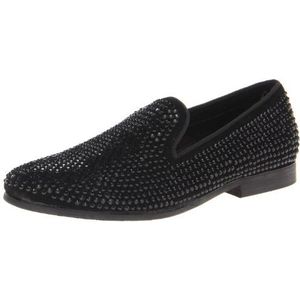 Steve Madden Men's Caviarr Slip-On Loafer,Black,8 M US
