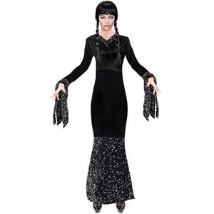 Widmann - Dark Girl, Gothic jurk, heks en Halloween