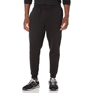 Amazon Essentials Men's Joggingbroek met fleece, Zwart, XL