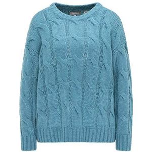 usha Gebreide trui voor dames 10409967, turquoise, M