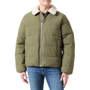 Schott NYC IOWA Jacket Khaki L, Groen, L