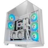 Mars Gaming - MC-3GF - PC Behuizing - Zwart - Met Drievoudig Gehard Glas