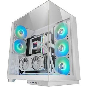 Mars Gaming - MC-3GF - PC Behuizing - Zwart - Met Drievoudig Gehard Glas