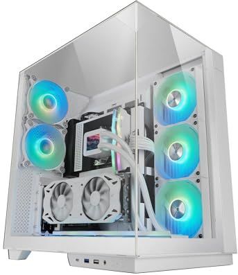 Mars Gaming - MC-3GF - PC Behuizing - Zwart - Met Drievoudig Gehard Glas