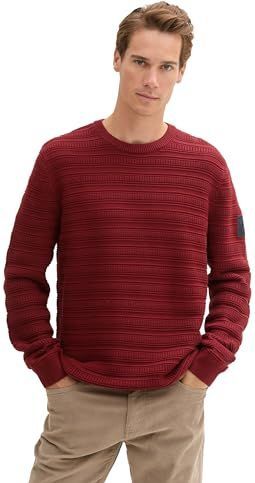 Tom Tailor, Heren, Truien, Rood, Maat: XL