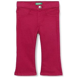 United Colors of Benetton Broek voor meisjes en meisjes, Rood Magenta 2E8, 5 jaar