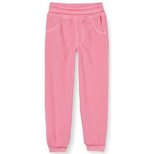 Schnizler Uniseks baby-pompbroek fleece met gebreide tailleband joggingbroek, roze (pink 18), 104 cm