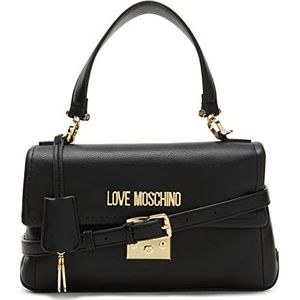 Love Moschino JC4349PP0FKE000, handtas voor dames, zwart