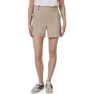 Street One - Studio F379269 - Korte Broek - Sandshell Beige - Hoge Taille