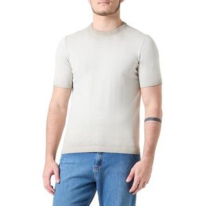 Replay Herentrui met korte mouwen, regular fit, 022 Brown Rice, L