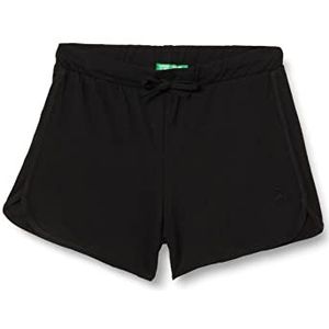 United Colors of Benetton Short 3I1XC901F Shorts, zwart 100, S meisjes, Zwart 100, 120 cm