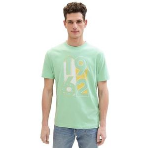 TOM TAILOR T-shirt voor heren, 23383 - Paradise Mint, L