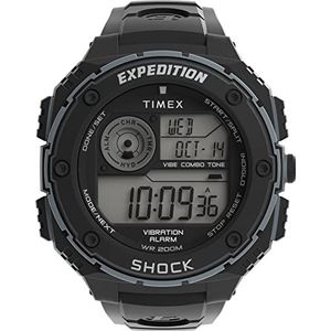 Timex Expedition Vibe Shock 50mm herenhorloge met kunststof band TW4B24300