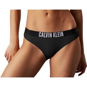 Calvin Klein - Swimwear - Bikinibroek - Zwart / Offwhite