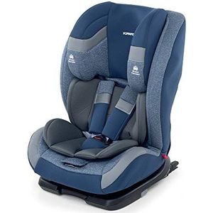 Foppapedretti Re-Klino Fix IsoFix Autostoel voor kinderen van 9 maanden tot 12 jaar, blauw