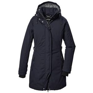 Damesparka - Navy - Polyester - Wind- en Waterdicht, Ademend