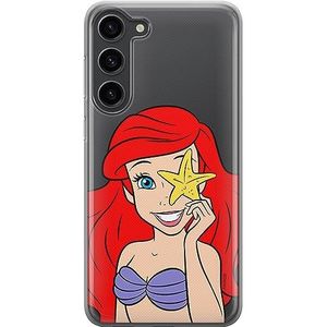 ERT GROUP mobiel telefoonhoesje voor Samsung S23 PLUS origineel en officieel erkend Disney patroon Ariel 009 optimaal aangepast aan de vorm van de mobiele telefoon, gedeeltelijk bedrukt