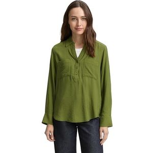 TOM TAILOR Damesblouse, 38802 - Deep Ivy Green, 44