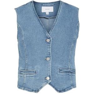 Vikenya New Denim Vest #5, blauw (light blue denim), 42