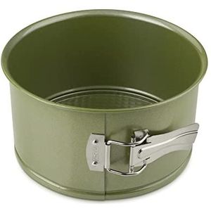 Zenker 7458 springvorm voor Panettone, met scharnier, groen, milieuvriendelijk, anti-aanbaklaag, ILAG, carnaubawas, 18 cm