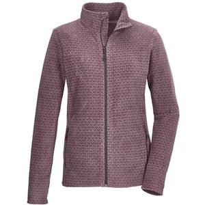 killtec dames Fleecejack met opstaande kraag KOW 106 WMN FLC JCKT, malve, 38, 41796-000