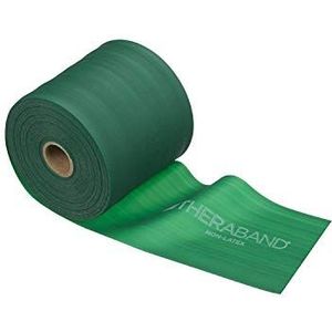TheraBand ® weerstandsband groen, professionele fitnessband, 22,9m