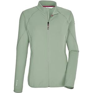 killtec Women's Stretchjack met opstaande kraag/fleecejack KOS 6 WMN FLX JCKT, light pistachio, 38, 39192-000