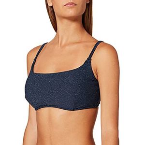 Seafolly Dames Dd Square Neck Tank Bikini, blauw, 40