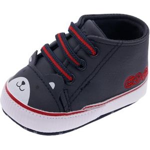 Chicco Enkellaarsjes met elastische veters, modieuze laarzen, blauw, 18 EU, Blauw, 18 EU