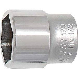 Unior Flat Socket for Suspension Service 30 1783/1 Steckschlüsseleinsatz, Chrome