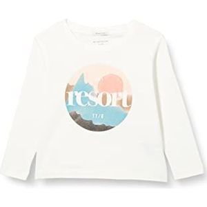 TOM TAILOR Meisjes 1033892 Kinderen Longsleeve T-Shirt, 10315-Whisper White, 128