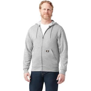 Dickies - Hoodie - Grijs Gemêleerd - Fleece - 80% Katoen 20% Polyester