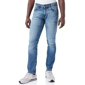 camel active Heren 488885/9D07 Jeans, blauw, 34W / 30L