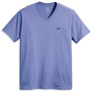 Levi's Original Housemark V-Neck T-shirt Mannen, Coastal Fjord, XS