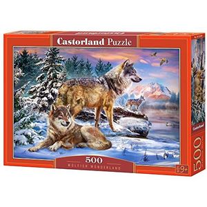 Castorland Legpuzzel Wolfish Wonderland 500 Stukjes