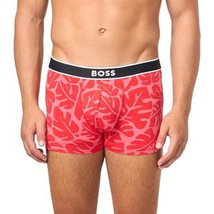 BOSS Trunk 24 Print Boxershorts voor heren, Pink Punch Floral, XL