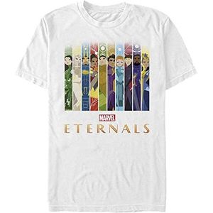 Marvel: Eternals - VERTICAL BOXUPS Unisex Crew neck T-Shirt White 2XL