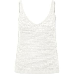 Onlroseann Sl V-hals Knt, cloud dancer, S