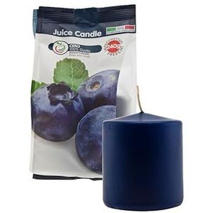 Cera DI Giorgio sapkaars geur van fruit, was, donkerblauw, 7 x 7 x 8 cm