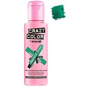 Crazy Color Renbow semi-permanente haarkleurverf smaragdgroen 53-100 ml