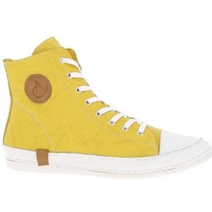 Andrea Conti Vetersneakers voor dames, geel, 43 EU