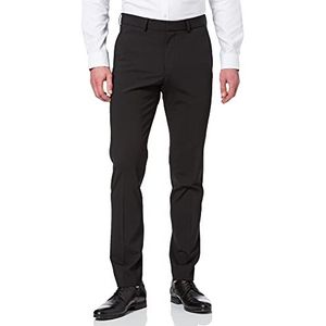 s.Oliver BLACK LABEL Heren Slim Fit: Broek met Hyperstretch, zwart, 50