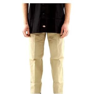 Dickies Heren 873 Slim Rechte Werkbroek Broek, Khaki, 30, Kaki, 30