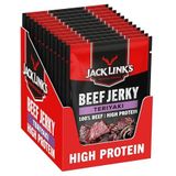 Jack Link's Beef Jerky Teriyaki - Gedroogde beef jerky - Rijk aan proteïne - (12 x 25 g)