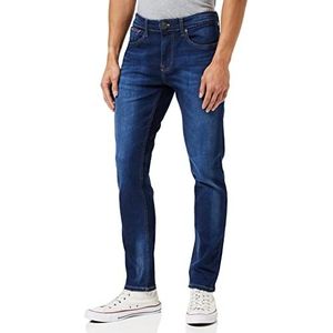 Tommy Jeans Heren Austin Slim Tapered Jeans Stretch, Aspen Donker Blauw Stretch, 32W / 36L