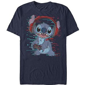 Disney Classics Lilo & Stitch - Stitch Games Unisex Crew neck T-Shirt Navy blue XL