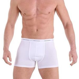 Navigare Boxershorts voor heren, verpakking van 6 stuks, elastisch jersey, katoen, nieuwe collectie 2025, wit/zwart/gesorteerd, Wit, XL