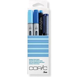 Copic Marker S Copic Paint Marker - Blue (Pack of 4)